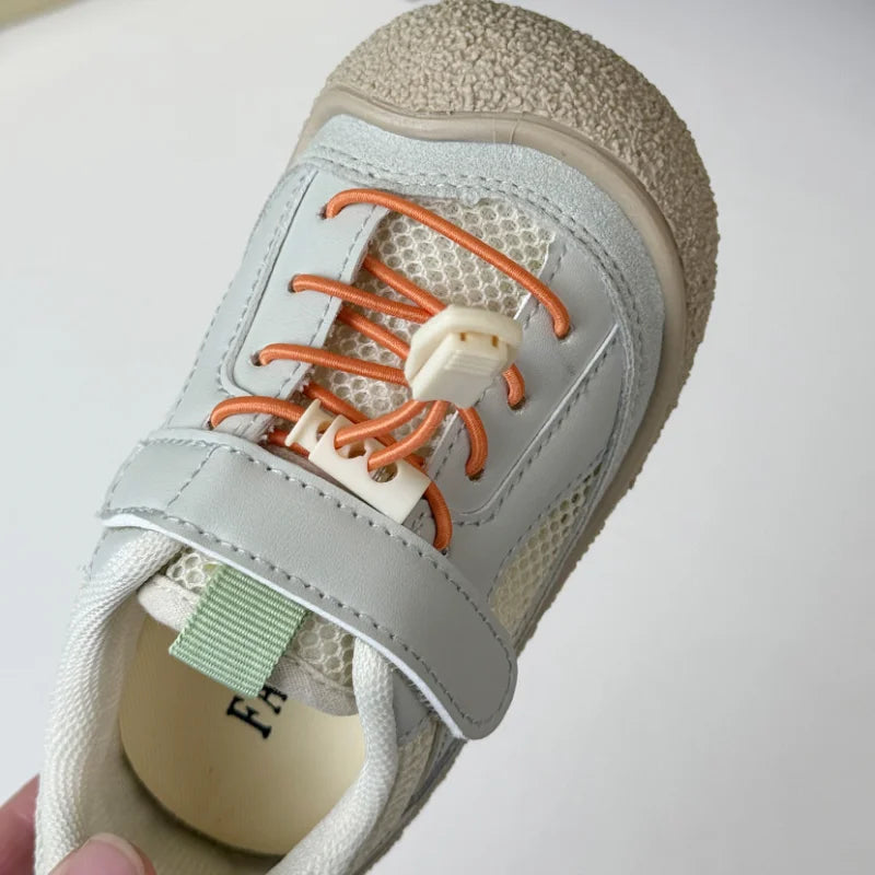 Baby Shoes 2025 Spring Autumn New Fashionable Lightweight Casual Shoes Boys Girls Outdoor Baotou Mountaineering Shoes