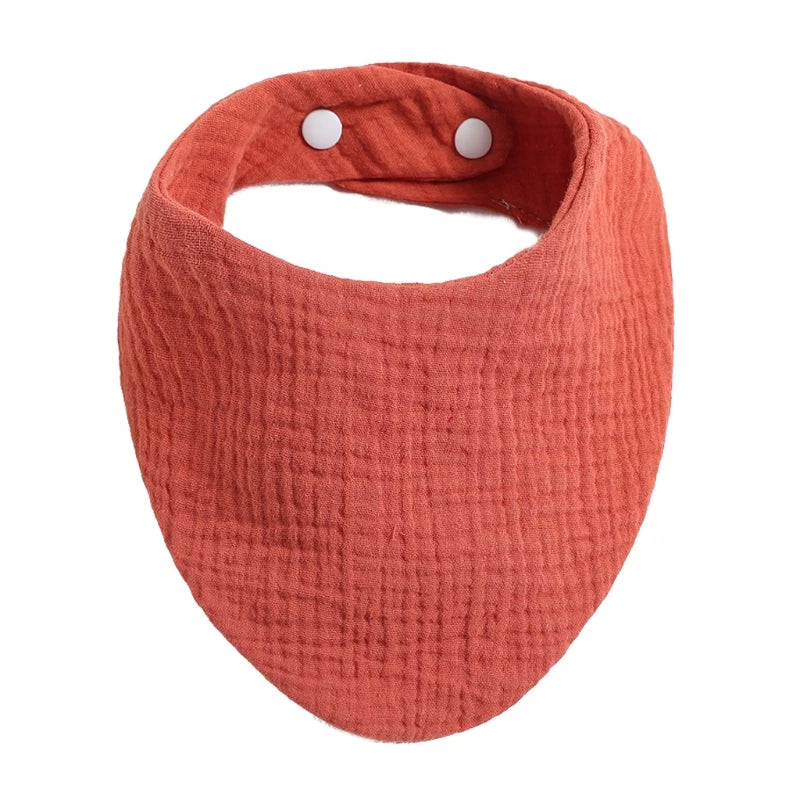 Baby Infants Feeding Bibs Soft Cotton Bandana Saliva Towel Toddler for Triangle Drool Scarf Newborn Burp Cloth