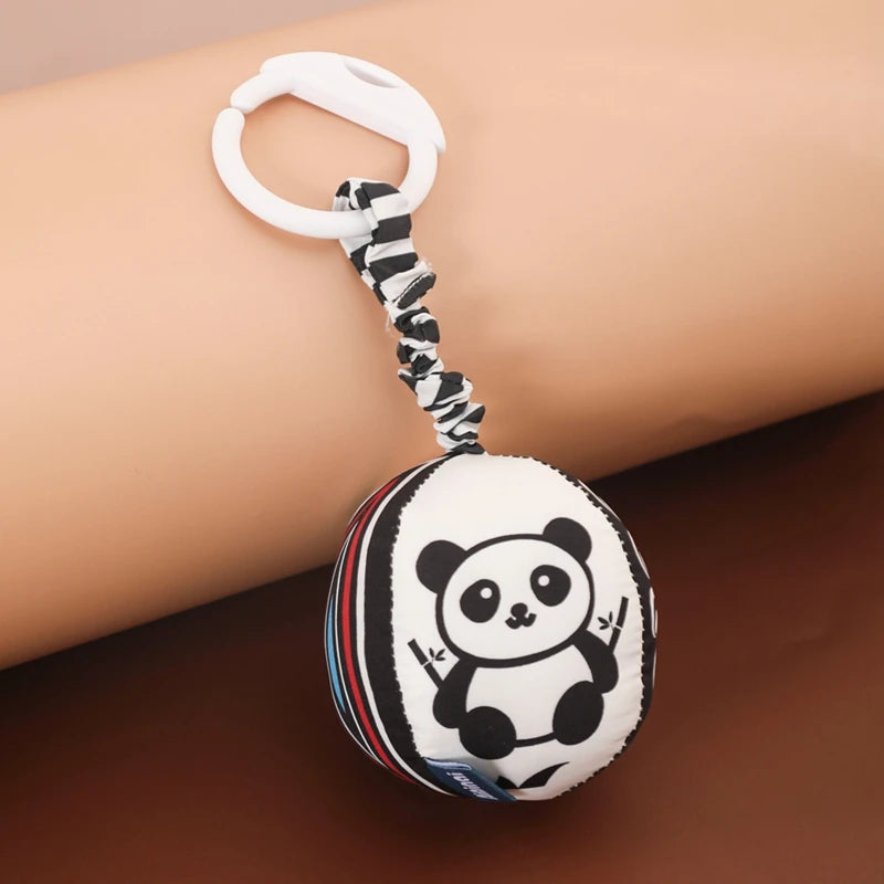 Baby Crochet Rattle Toys Rabbit Teether Toys Pacifier Chain Pendant Play Activity Gym Hanging Toys For Newborn Teething Toys