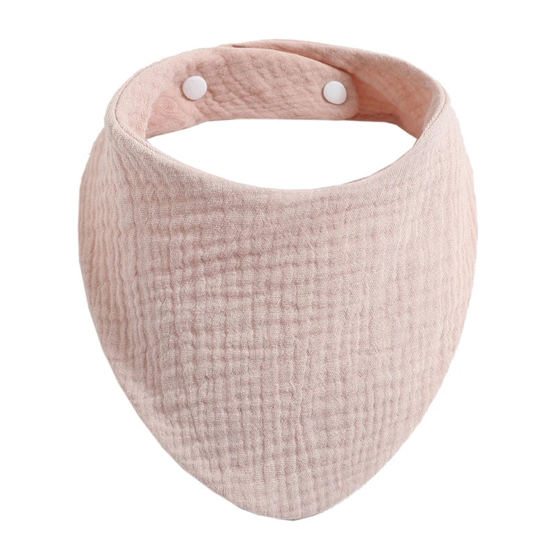 Baby Infants Feeding Bibs Soft Cotton Bandana Saliva Towel Toddler for Triangle Drool Scarf Newborn Burp Cloth