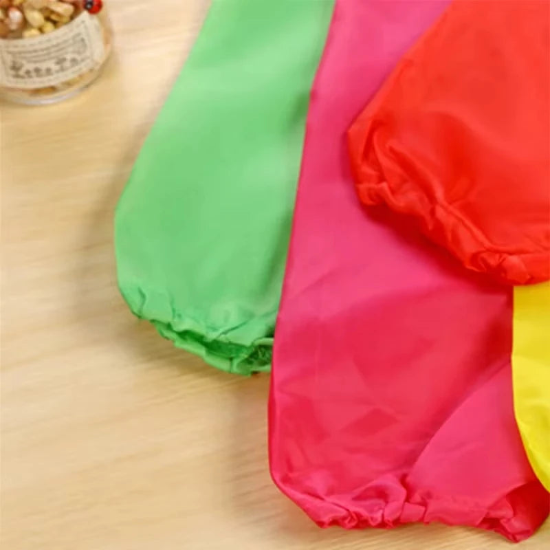 Waterproof Eating Smock Infant Toddler Baby Cartoon Long Sleeve Art Apron Feeding Bib for Boys Girls Soft Baby Bibs Burp Clothes