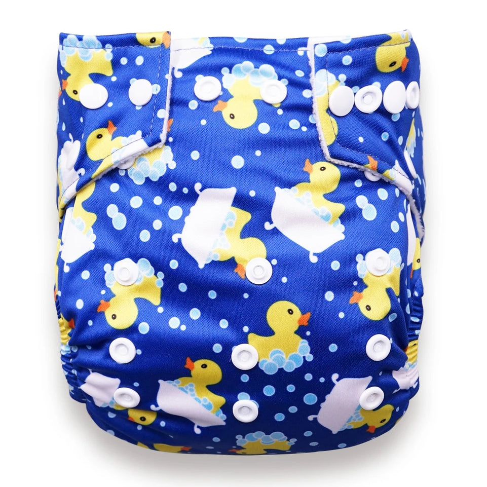 [BABYLAND] 2022 Baby Cloth Diapers Ecological Adjustable Pocket Nappy Fit 3-15kg Baby Washable Reusable Diaper Covers Girls boys