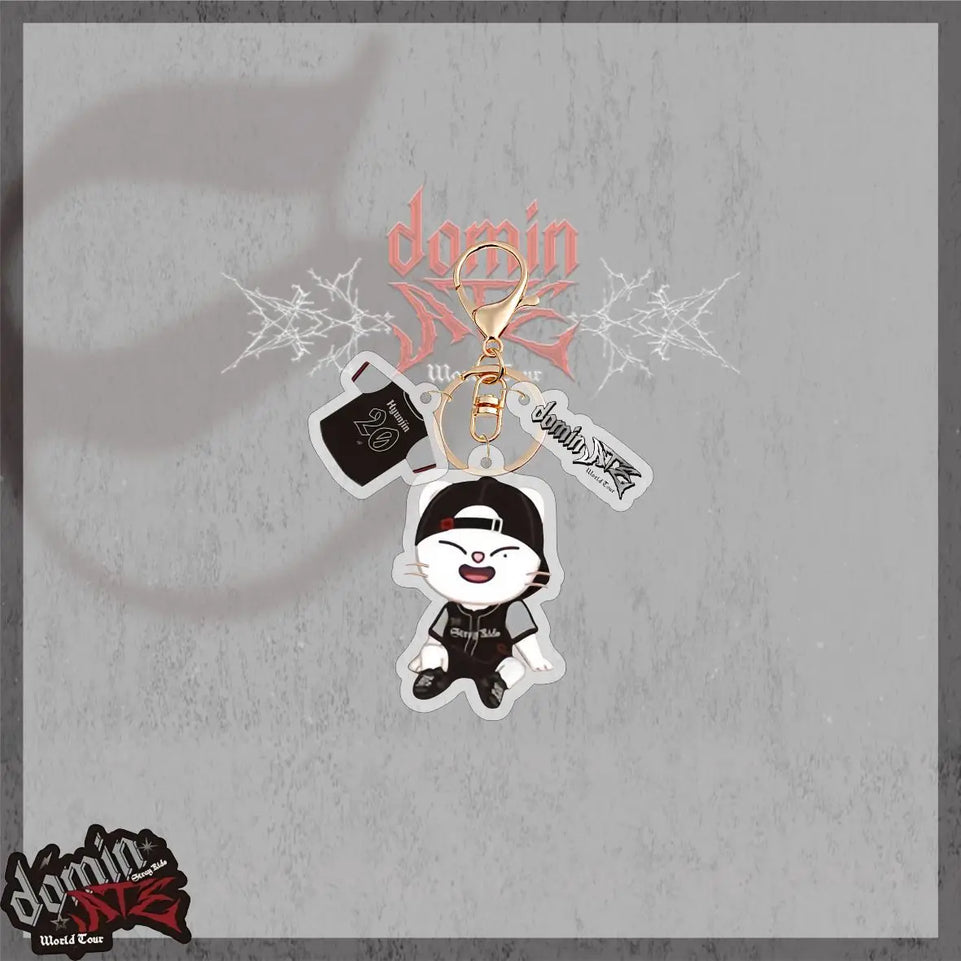 Stray Kids New Acrylic Keychain SKZOO Cartoon ATE, Bag Pendant Accessories Jewelry Star Peripherals