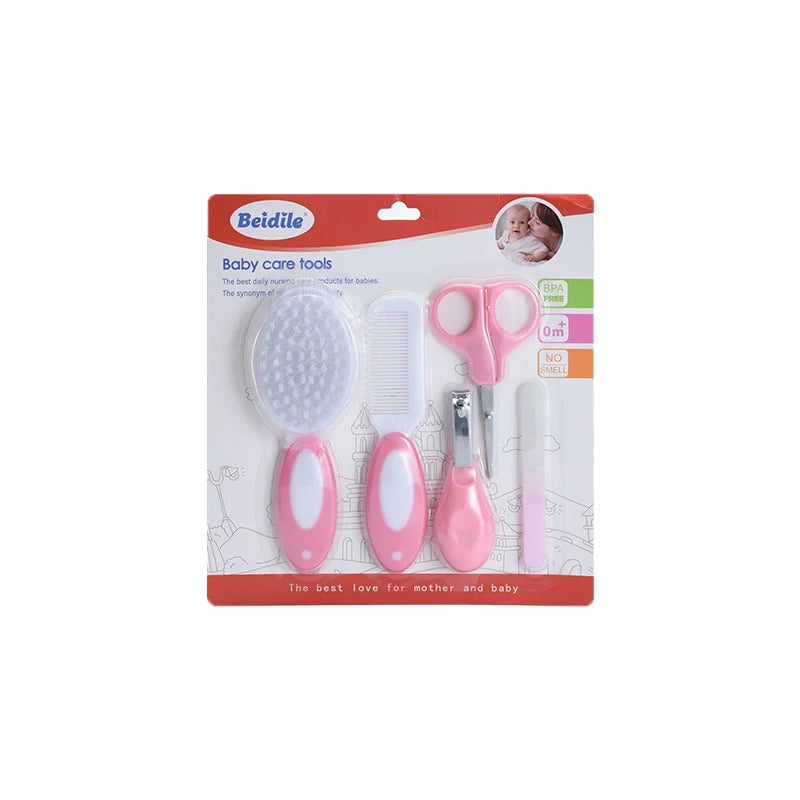 Baby Care Products Children's Baby Nail Clippers Comb Brush Care Set Card Set Easter Gift