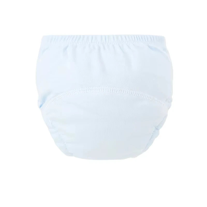 Baby Diaper Pants Set Cartoon Printed Training Pants for Boys Girls Breathable Cotton Reusable Kids Underwear 3Pcs