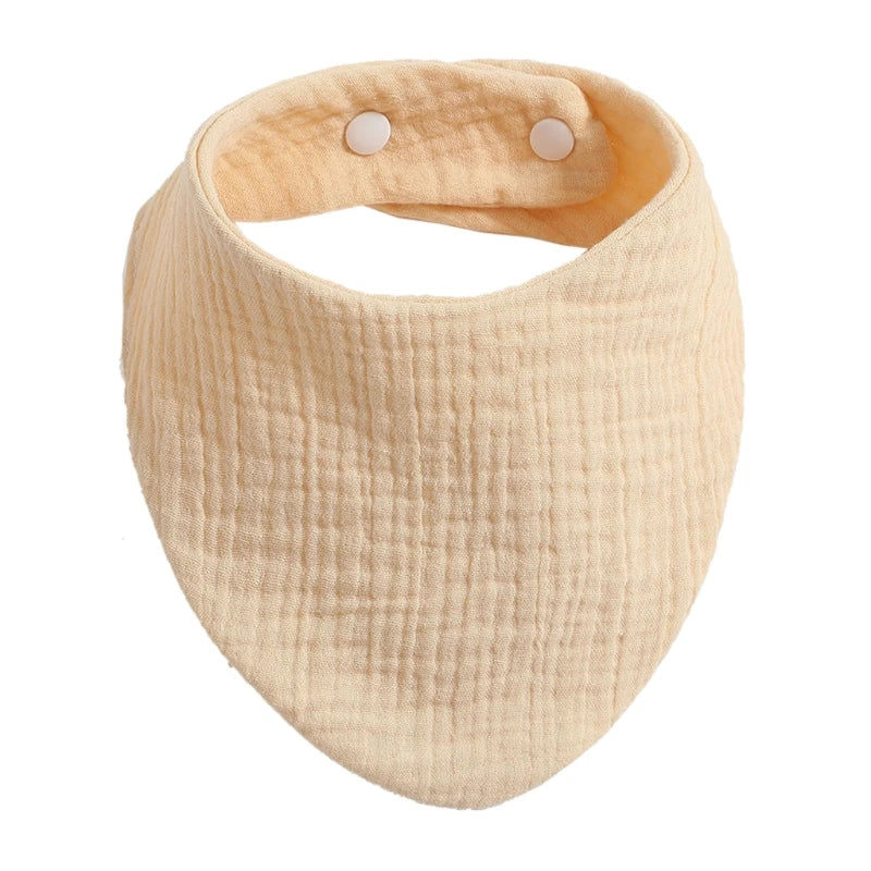 Baby Infants Feeding Bibs Soft Cotton Bandana Saliva Towel Toddler for Triangle Drool Scarf Newborn Burp Cloth