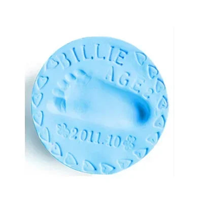Baby Birth Souvenirs Hand Footprint Makers Handprint Fingerprint Inkpad Casting DIY Clay Toys for Kids Newborn Souvenir Gifts