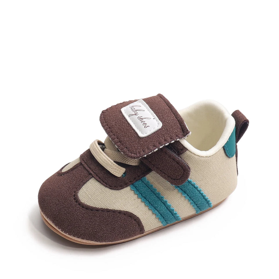 Baby Shoes - Spring And Autumn New Style Walking Shoes, Retro Style Shoes, Boys' And Girls' Baby Casual Anti-Slip Shoes