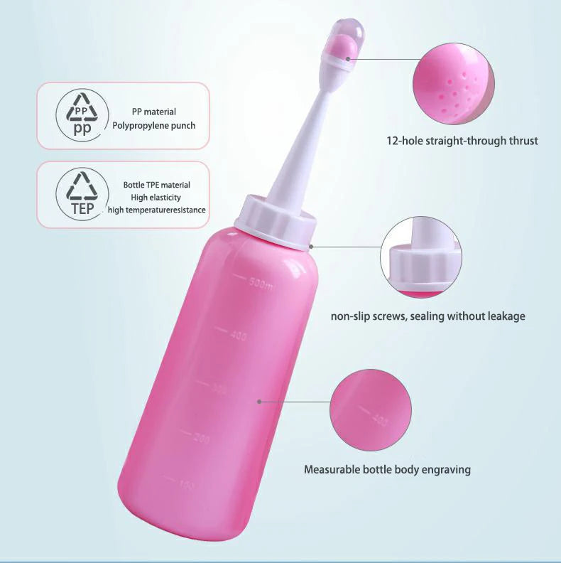 Baby Butt Cleaning Mom Peri Bottle For Postpartum Essentials Feminine Care Mom Wash For Perineal Recovery Cleansing After Birth