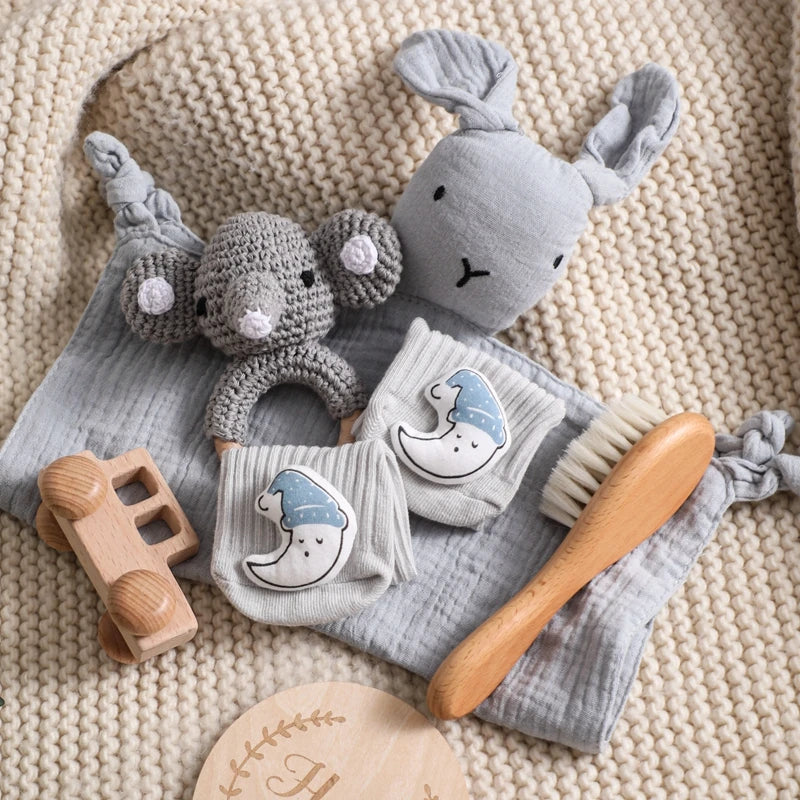 BaBy Accessories Photography Props Newborn Keepsakes Memories Milestone Cards Monthly Blanket Babies Photos Baby Birth Gift Set