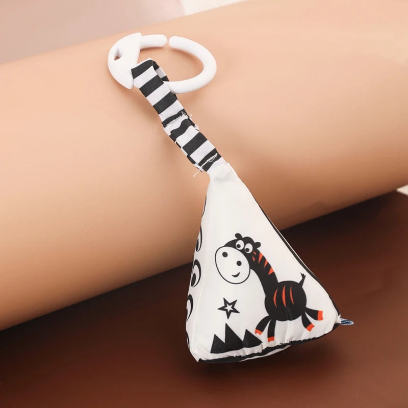 Baby Crochet Rattle Toys Rabbit Teether Toys Pacifier Chain Pendant Play Activity Gym Hanging Toys For Newborn Teething Toys