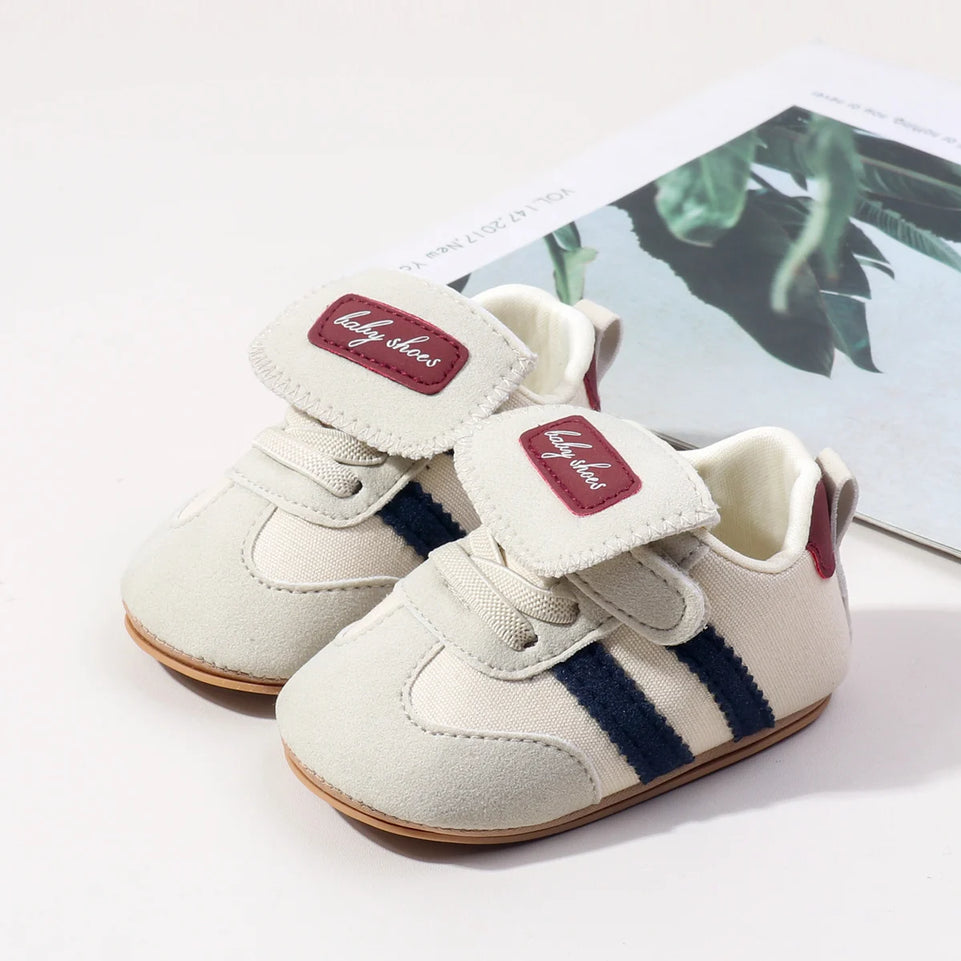 Baby Shoes - Spring And Autumn New Style Walking Shoes, Retro Style Shoes, Boys' And Girls' Baby Casual Anti-Slip Shoes