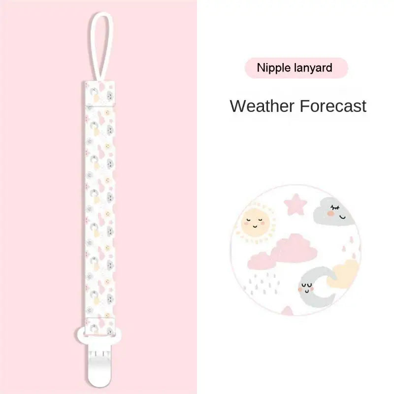 45 Styles Baby Pacifier Clip Chain Adjustable Dummy Clip Nipple Holder Children Toy Anti-drop Pacifier Chain Soother Holder
