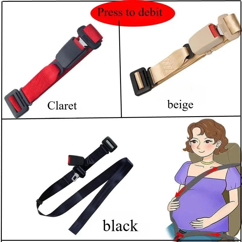 Safety Belt for Pregnant Women To Protect Belly Car Seat Safety for Pregnant Woman Pregnancy Seat Belt Adjuster Auto Accessories