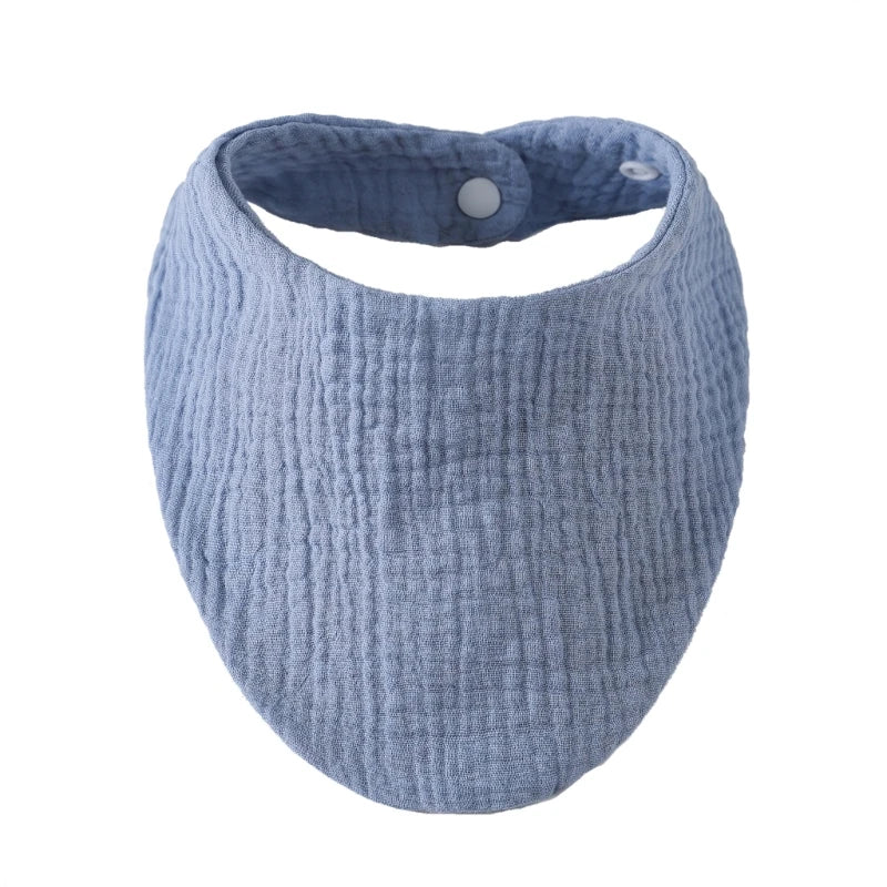 Baby Infants Feeding Bibs Soft Cotton Bandana Saliva Towel Toddler for Triangle Drool Scarf Newborn Burp Cloth
