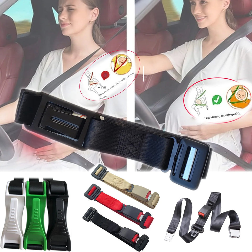 Safety Belt for Pregnant Women To Protect Belly Car Seat Safety for Pregnant Woman Pregnancy Seat Belt Adjuster Auto Accessories