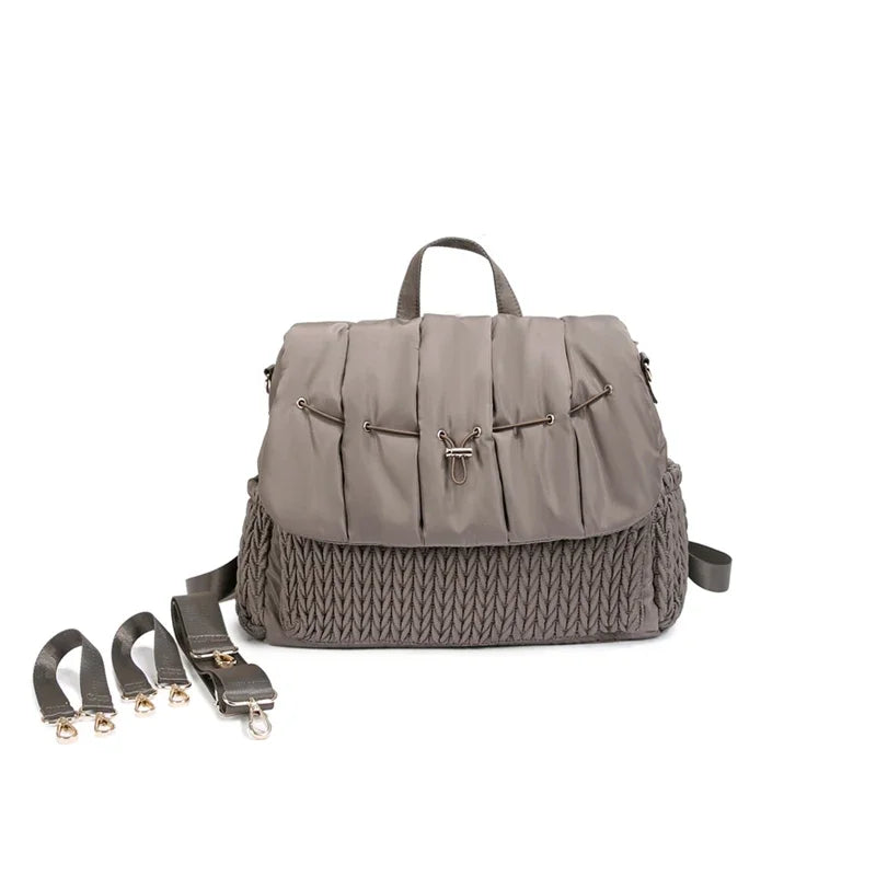 Baby Diaper Bag Pregnant Women's Hospital Newborn Nurse Bag Waterproof Bag Suitable for Mothers and Babies Travel Stroller Bag