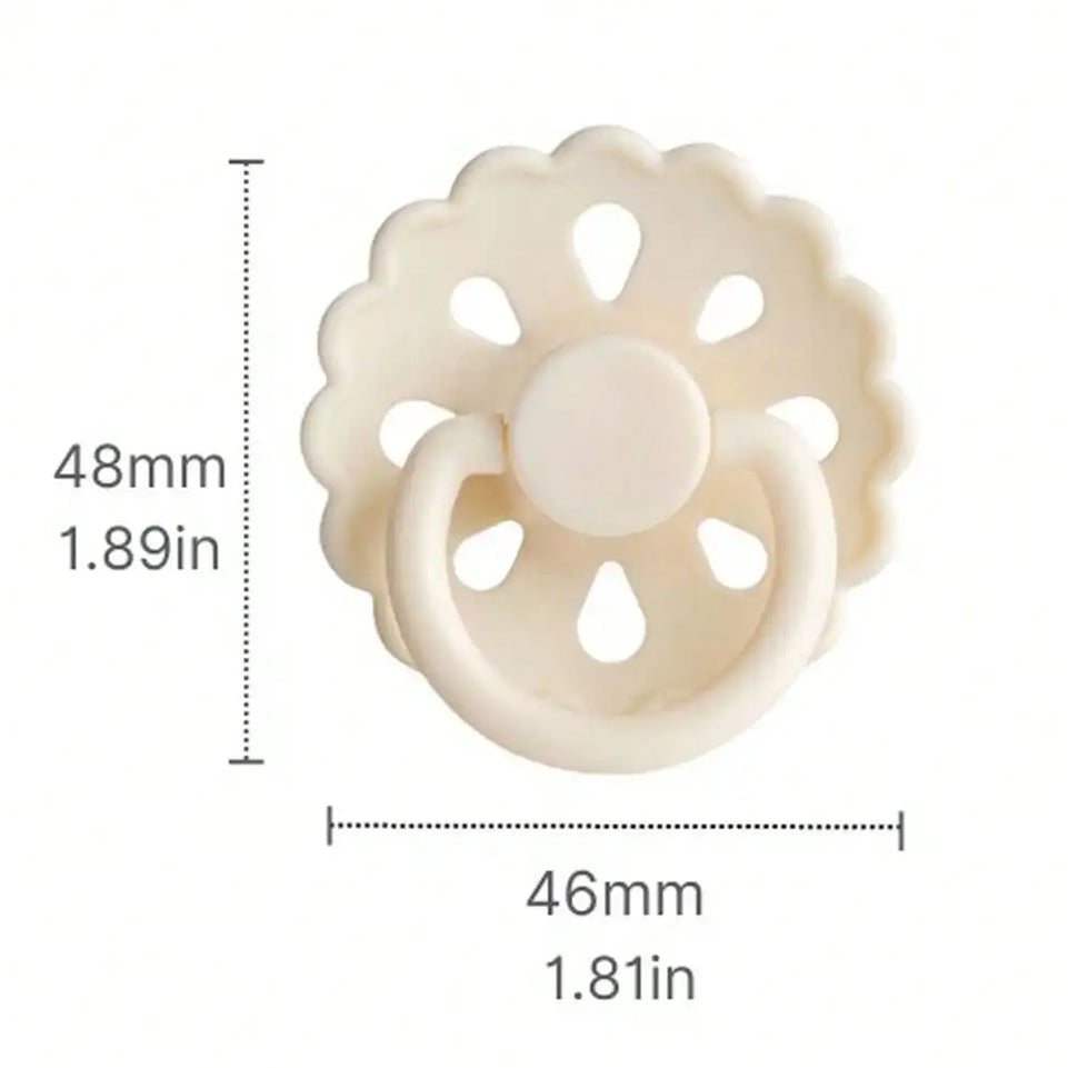 1PCS Portable Baby Pacifier BPA Free Soother Silicone Luminous Pacifier Multi-pattern Design for Boys Girls Durable