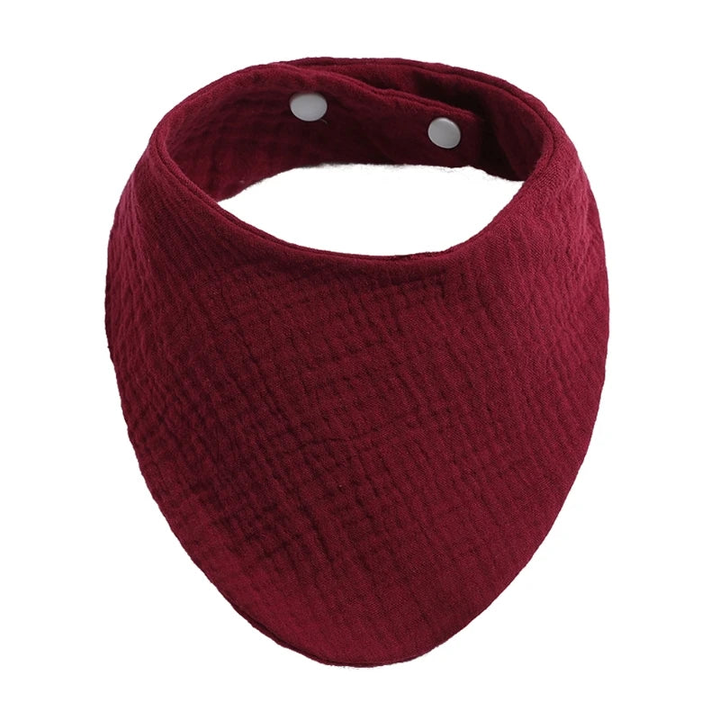 Baby Infants Feeding Bibs Soft Cotton Bandana Saliva Towel Toddler for Triangle Drool Scarf Newborn Burp Cloth