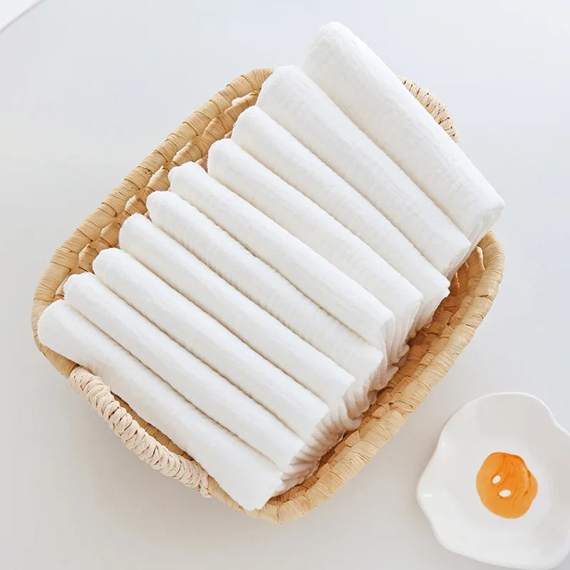 10pc/pack Baby Diapers 100% Cotton Resuable Washable Cloth Diaper Cover for Newborn Nappy Absorbent Gauze Baby Items