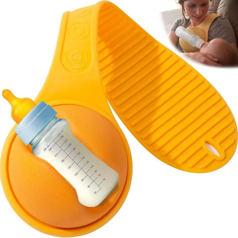 Hands - Free Bottle Holder for Baby, Rotatable Feeding Device, Free Up Your Hands